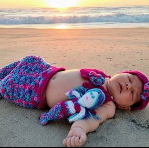Infant Mermaid Prop Costume